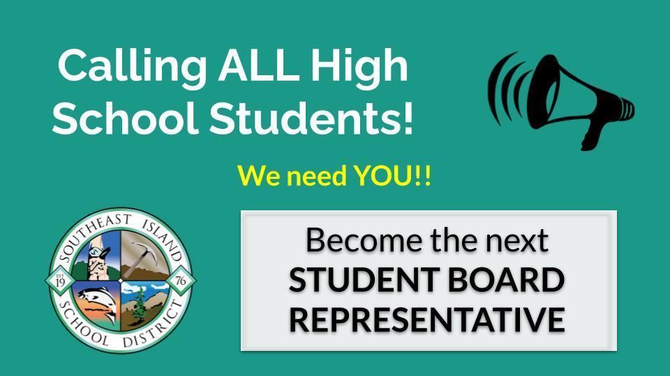 call for student board rep