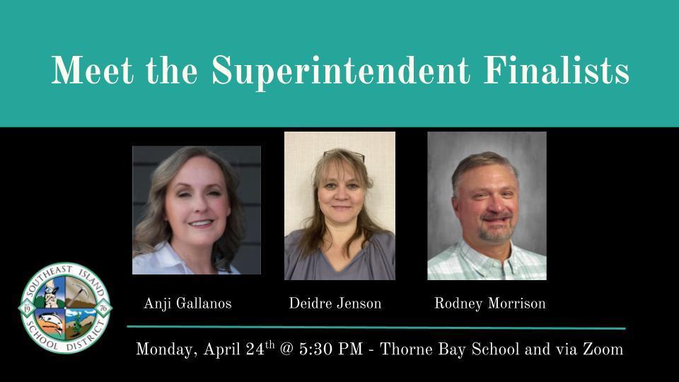 Meet the Superintendent Finalists 