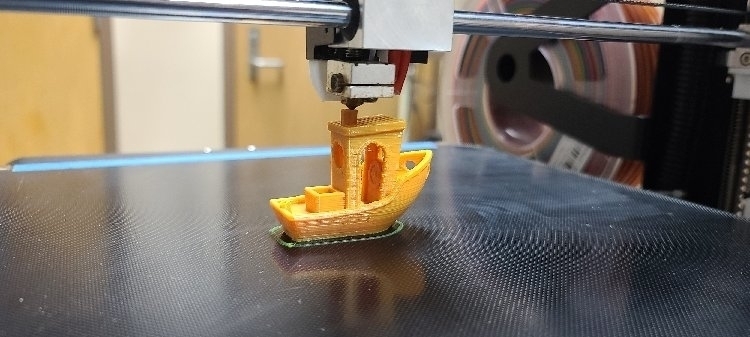 3d Printer Test Print: Boat